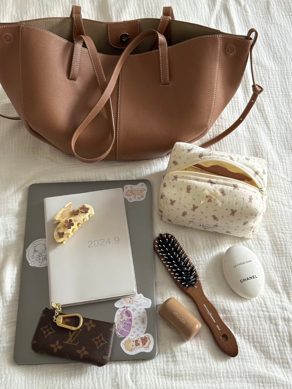 Teddy Bear Beauty Bag