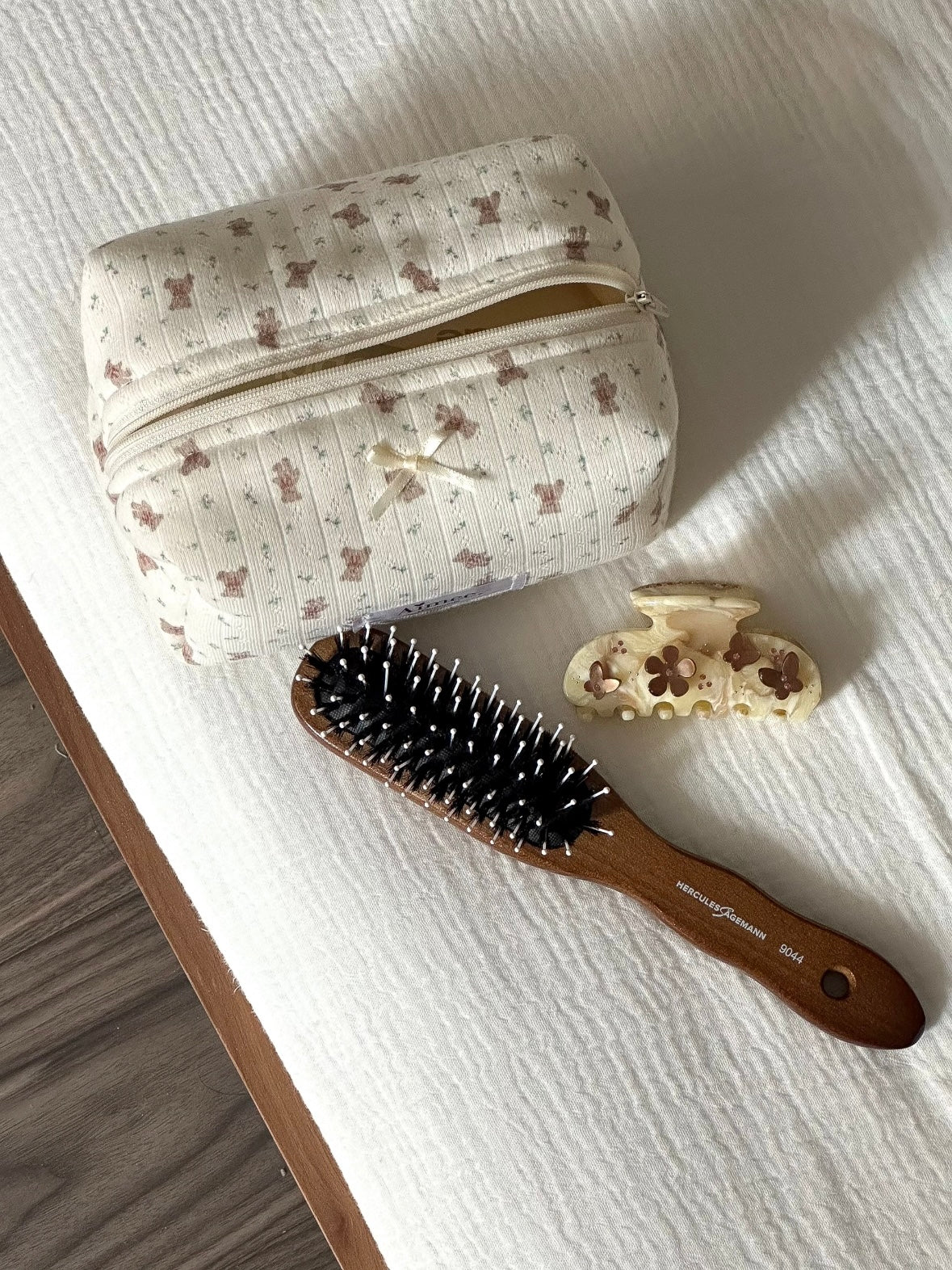 Teddy Bear Beauty Bag