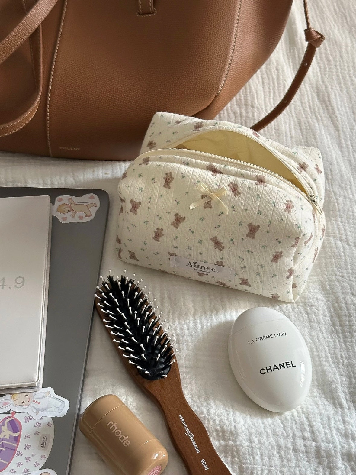 Teddy Bear Beauty Bag